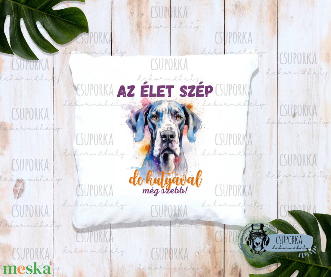 Párnahuzat kutyás - dog - otthon & életmód - lakástextil - párna & párnahuzat - Meska.hu Párnahuzat kutyás - dog - otthon & életmód - lakástextil - párna & párnahuzat - Meska.hu