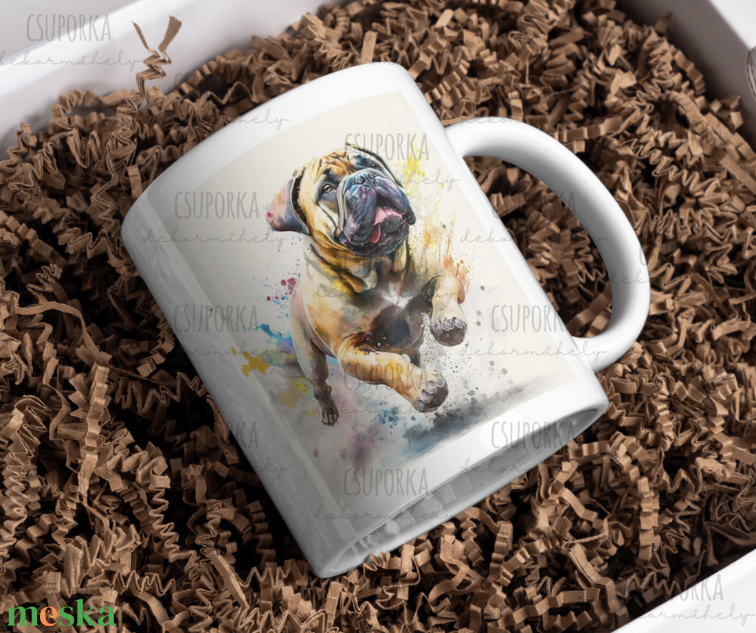 Kutyás bögre - Bullmastiff - otthon & életmód - konyhafelszerelés, tálalás - tálalás - bögre & csésze - Meska.hu Kutyás bögre - Bullmastiff - otthon & életmód - konyhafelszerelés, tálalás - tálalás - bögre & csésze - Meska.hu