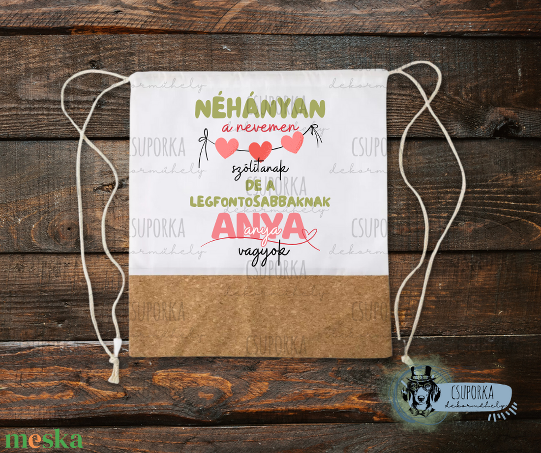 Tornazsák - Anyának hívnak - táska & tok - hátizsák - tornazsák, gymbag - Meska.hu Tornazsák - Anyának hívnak - táska & tok - hátizsák - tornazsák, gymbag - Meska.hu