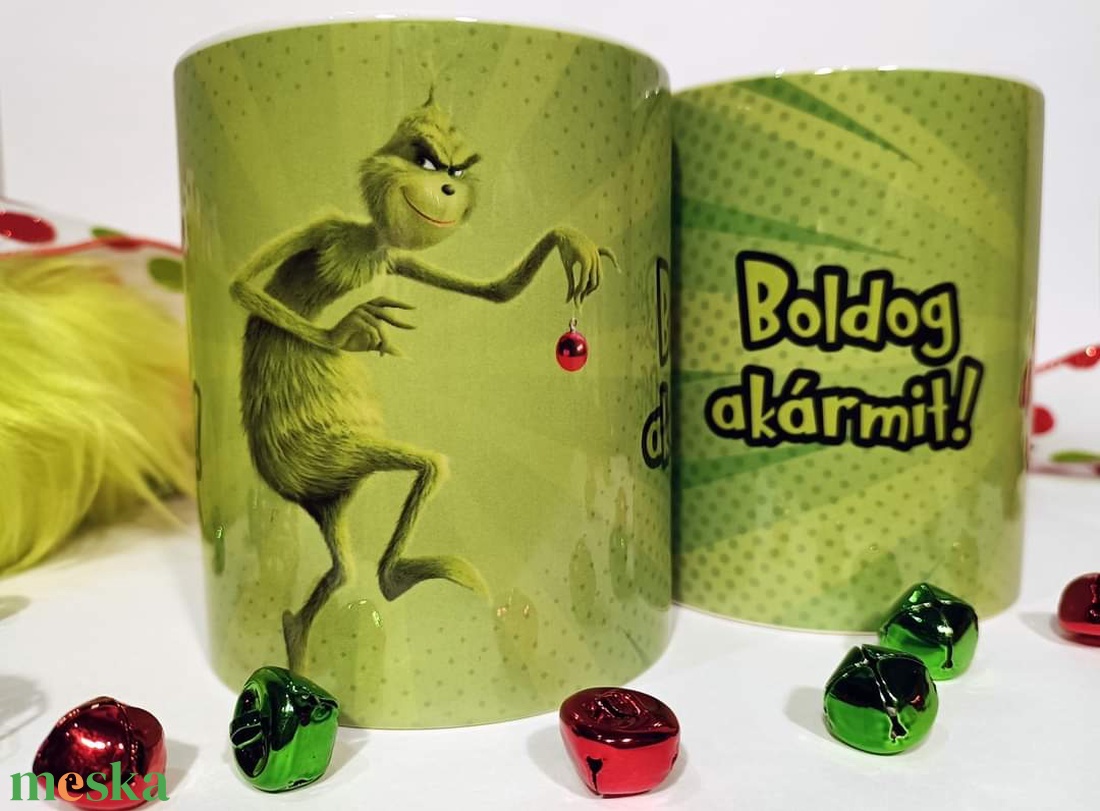 Grincs bögre - Boldog akármit (dísz) - otthon & életmód - konyhafelszerelés, tálalás - tálalás - bögre & csésze - Meska.hu Grincs bögre - Boldog akármit (dísz) - otthon & életmód - konyhafelszerelés, tálalás - tálalás - bögre & csésze - Meska.hu