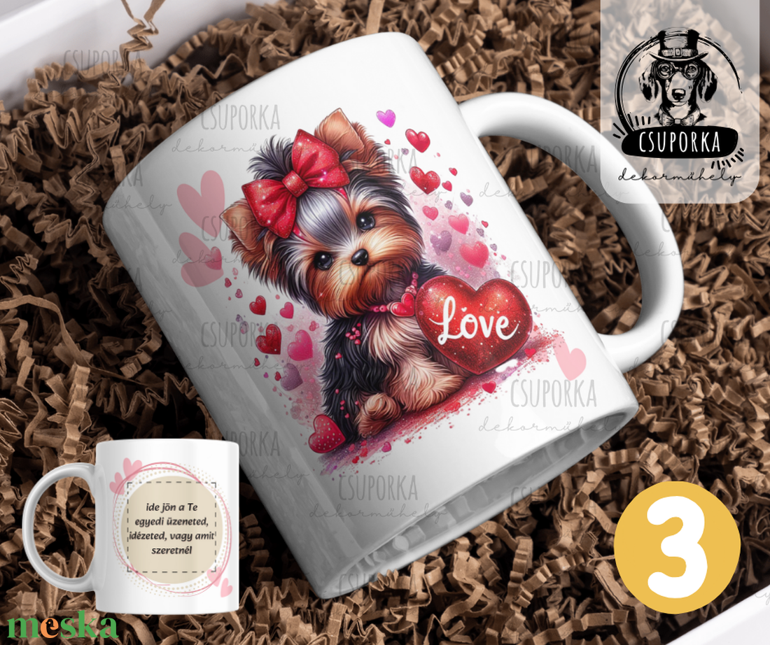 Kutyás bögre Valentin napra - 4 féle - otthon & életmód - konyhafelszerelés, tálalás - tálalás - bögre & csésze - Meska.hu Kutyás bögre Valentin napra - 4 féle - otthon & életmód - konyhafelszerelés, tálalás - tálalás - bögre & csésze - Meska.hu