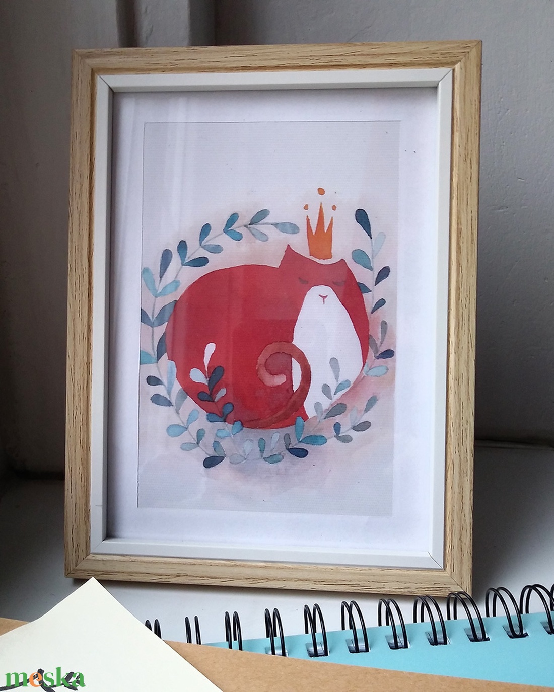 Művészi nyomat - Macskaherceg - művészet - grafika & illusztráció - művészi nyomat - Meska.hu