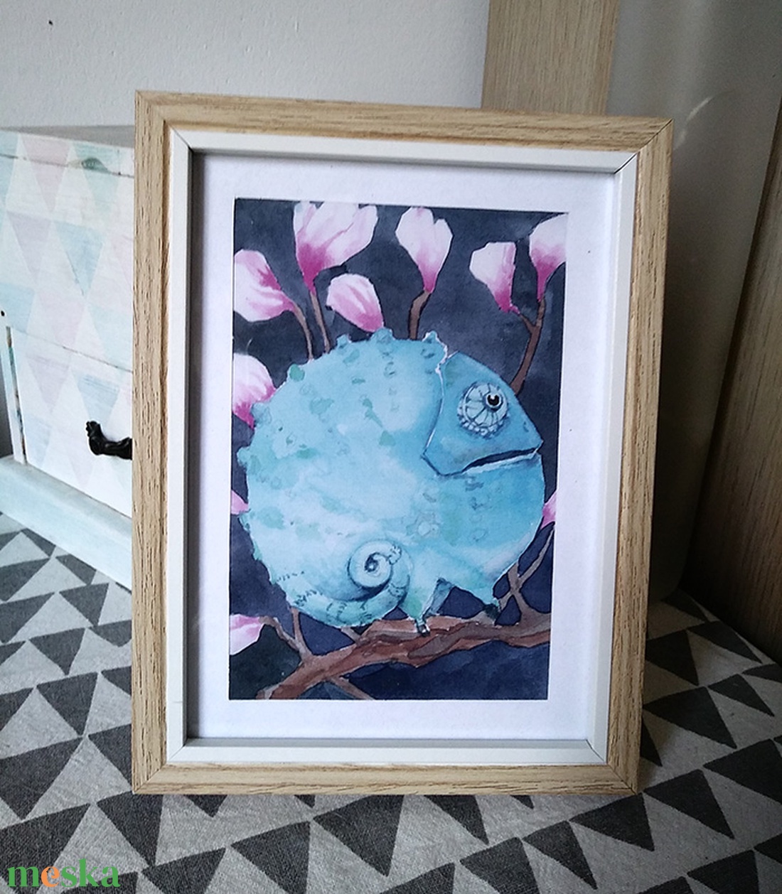 Művészi nyomat - Gömbi kaméleon - művészet - grafika & illusztráció - művészi nyomat - Meska.hu Művészi nyomat - Gömbi kaméleon - művészet - grafika & illusztráció - művészi nyomat - Meska.hu