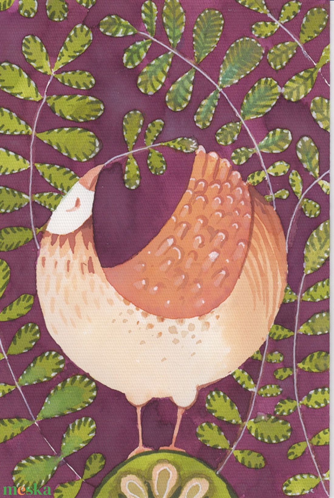 Művészi nyomat - Őszi madár - művészet - grafika & illusztráció - művészi nyomat - Meska.hu Művészi nyomat - Őszi madár - művészet - grafika & illusztráció - művészi nyomat - Meska.hu