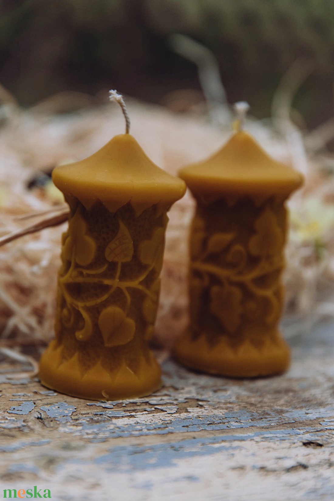 Leveles gyertya - otthon & életmód - gyertya, illat, aroma - gyertya - Meska.hu