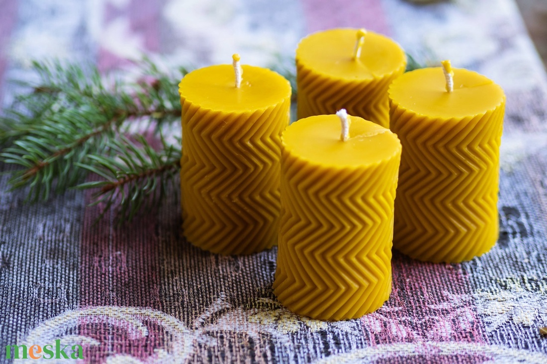 Recés adventi gyertya - otthon & életmód - gyertya, illat, aroma - gyertya - Meska.hu