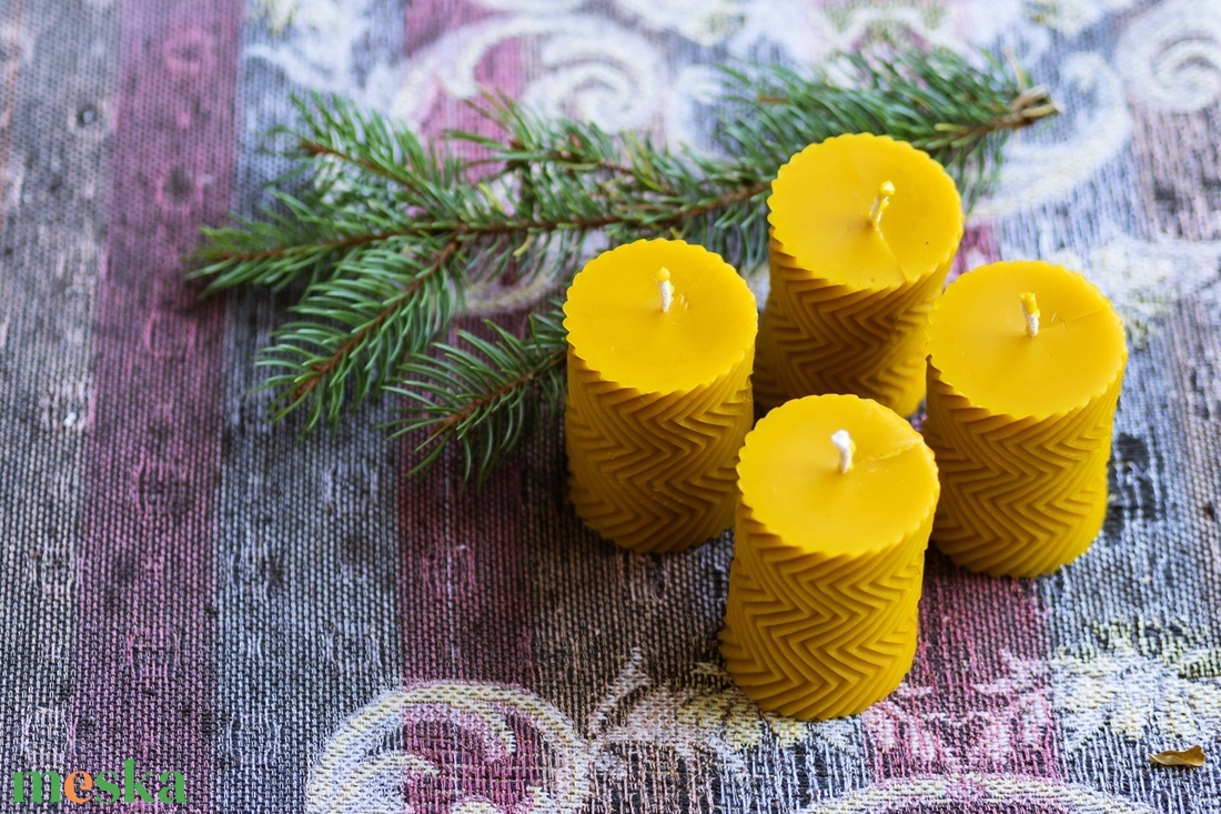 Recés adventi gyertya - otthon & életmód - gyertya, illat, aroma - gyertya - Meska.hu