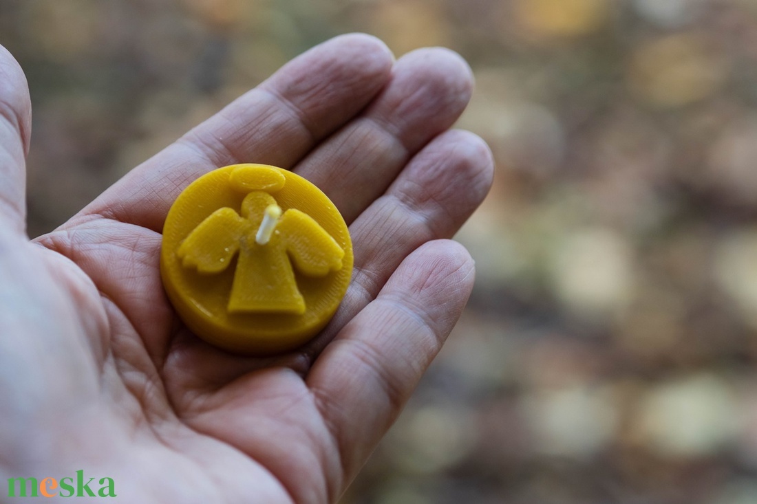 Angyalos mécses - karácsony - adventi díszek - adventi gyertyadíszek és koszorúdíszek - Meska.hu