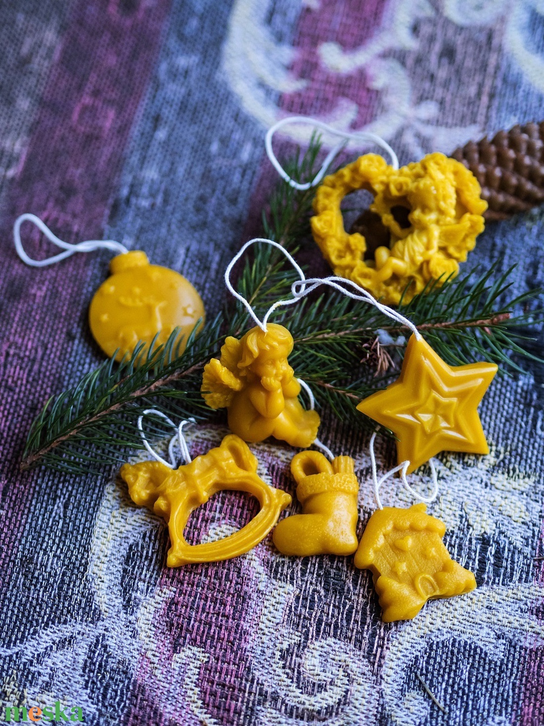 Karácsonyfadísz csomag - művészet - más művészeti ág - Meska.hu