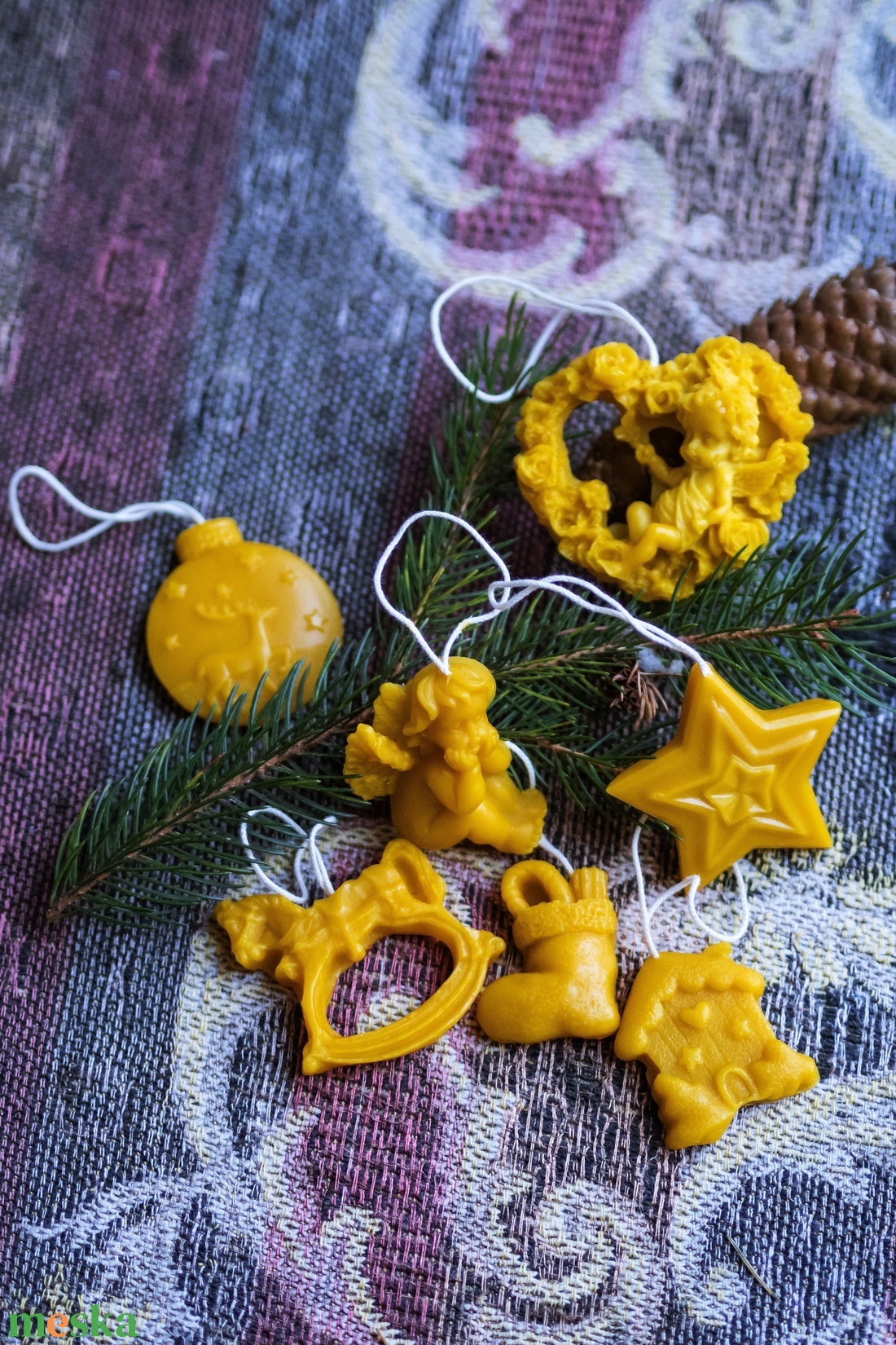 Karácsonyfadísz csomag - művészet - más művészeti ág - Meska.hu