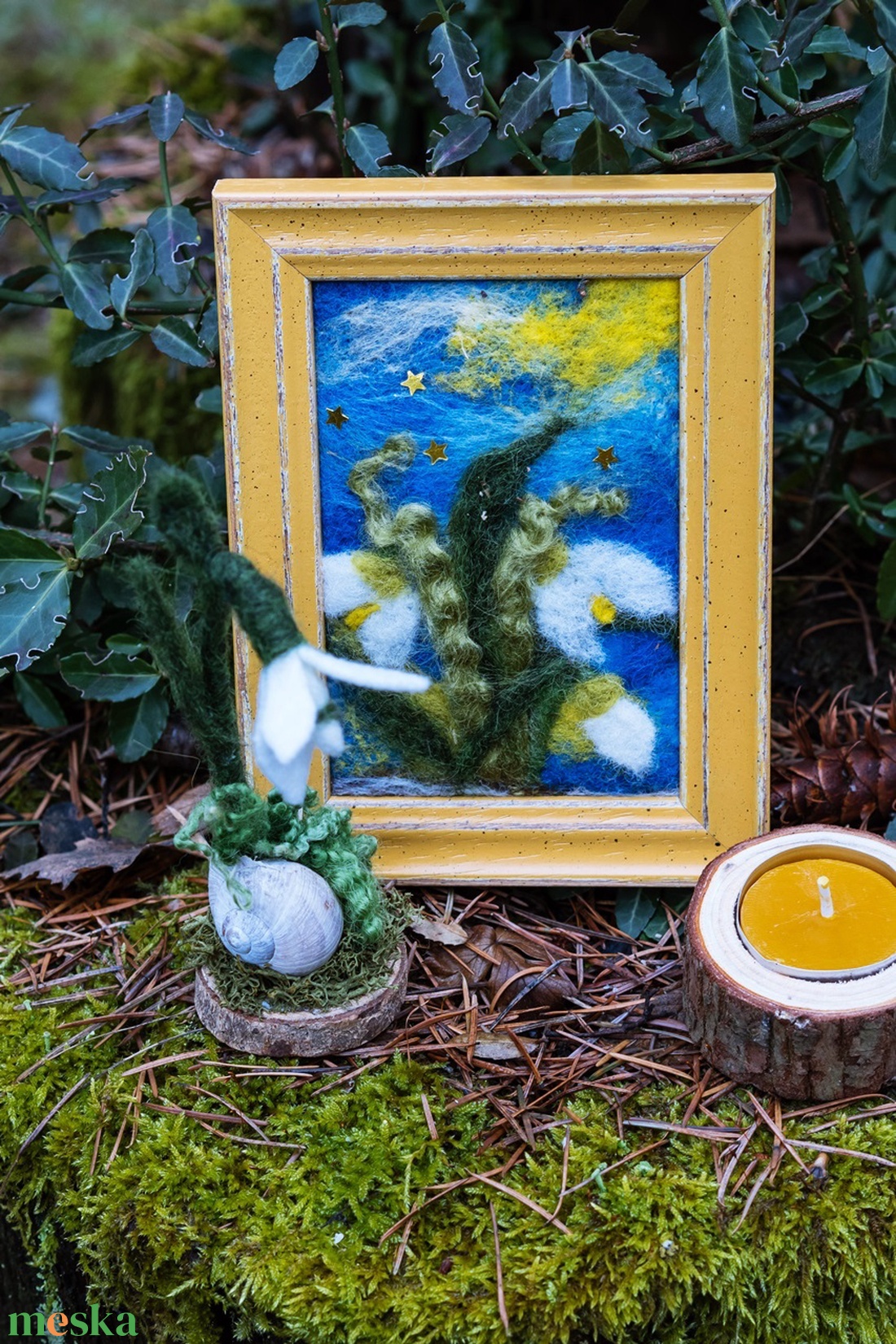 Tavaszi zsongás - karácsony - karácsonyi lakásdekoráció - karácsonyfadíszek - Meska.hu