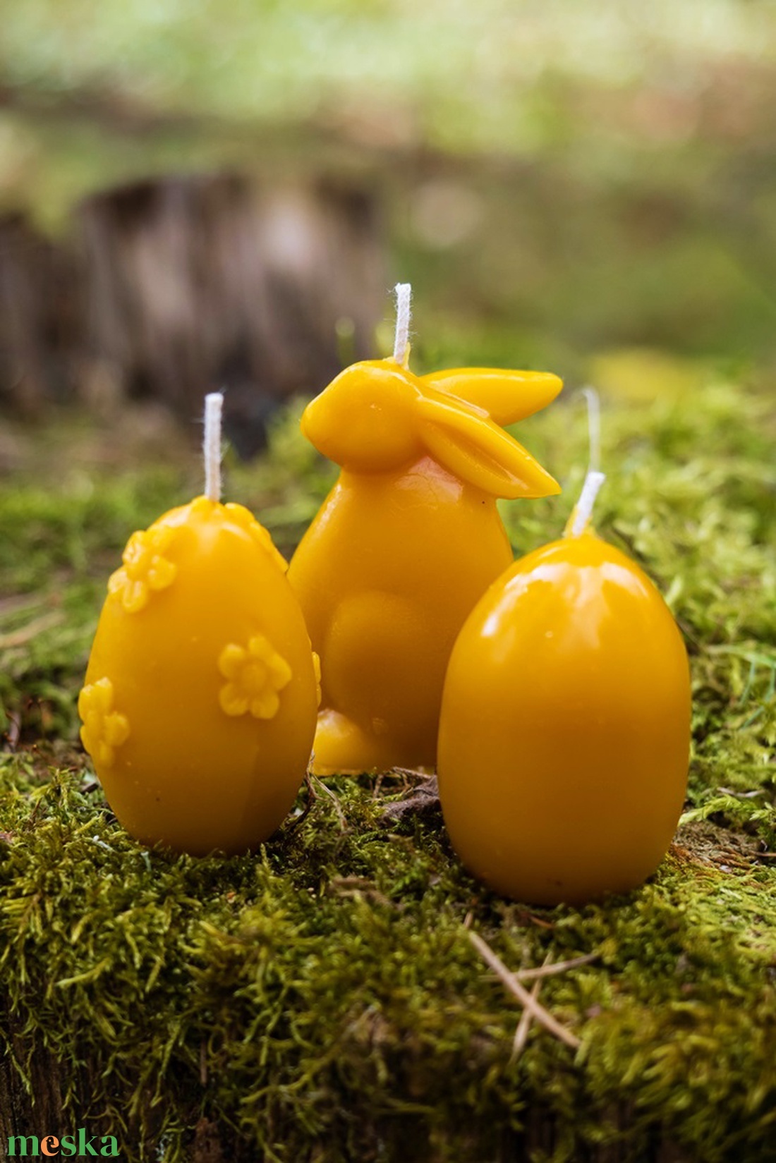 Nyúl  tojással - otthon & életmód - gyertya, illat, aroma - illatviasz - Meska.hu