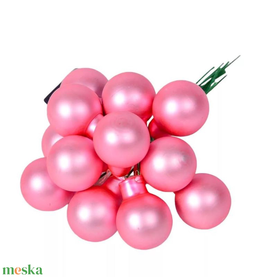 Üveggömb pick 2 cm - rúzs pink - matt 12 db - kellékek & szerszámok - dekorációs kellékek - üveggömb pick - Meska.hu Üveggömb pick 2 cm - rúzs pink - matt 12 db - kellékek & szerszámok - dekorációs kellékek - üveggömb pick - Meska.hu