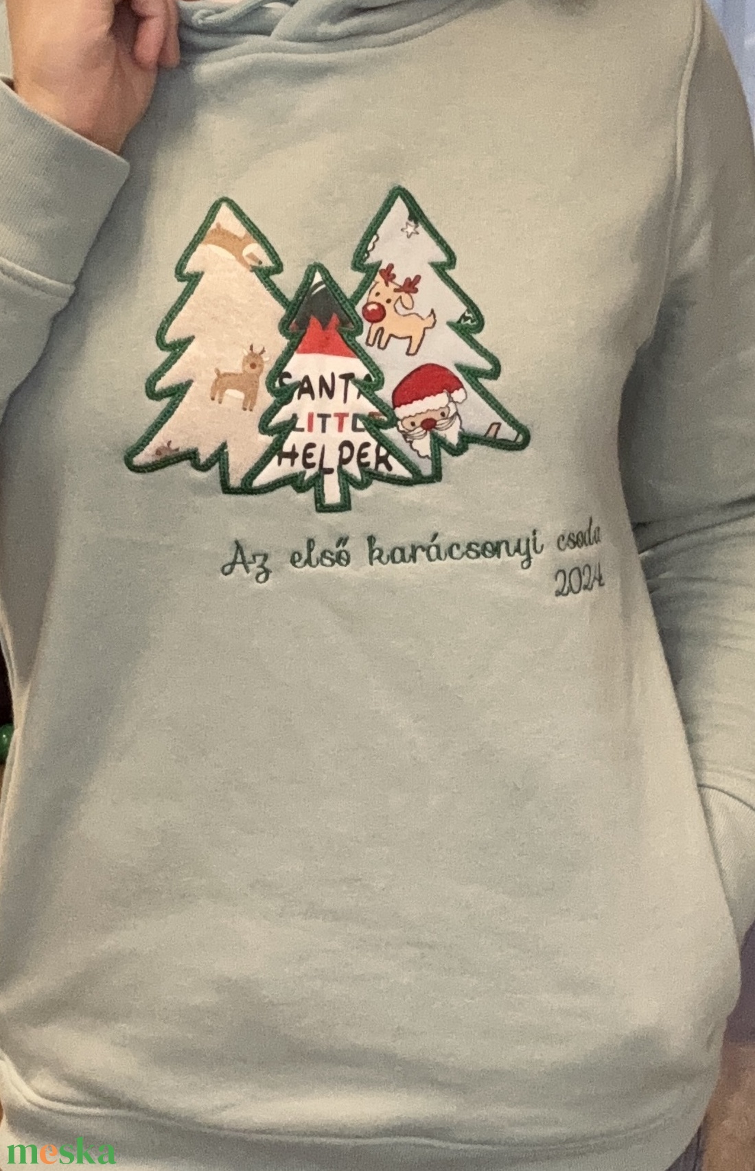  Karácsonyi Emlékőrző pulcsi férfi  - ruha & divat - férfi ruha - férfi pulóver - Meska.hu