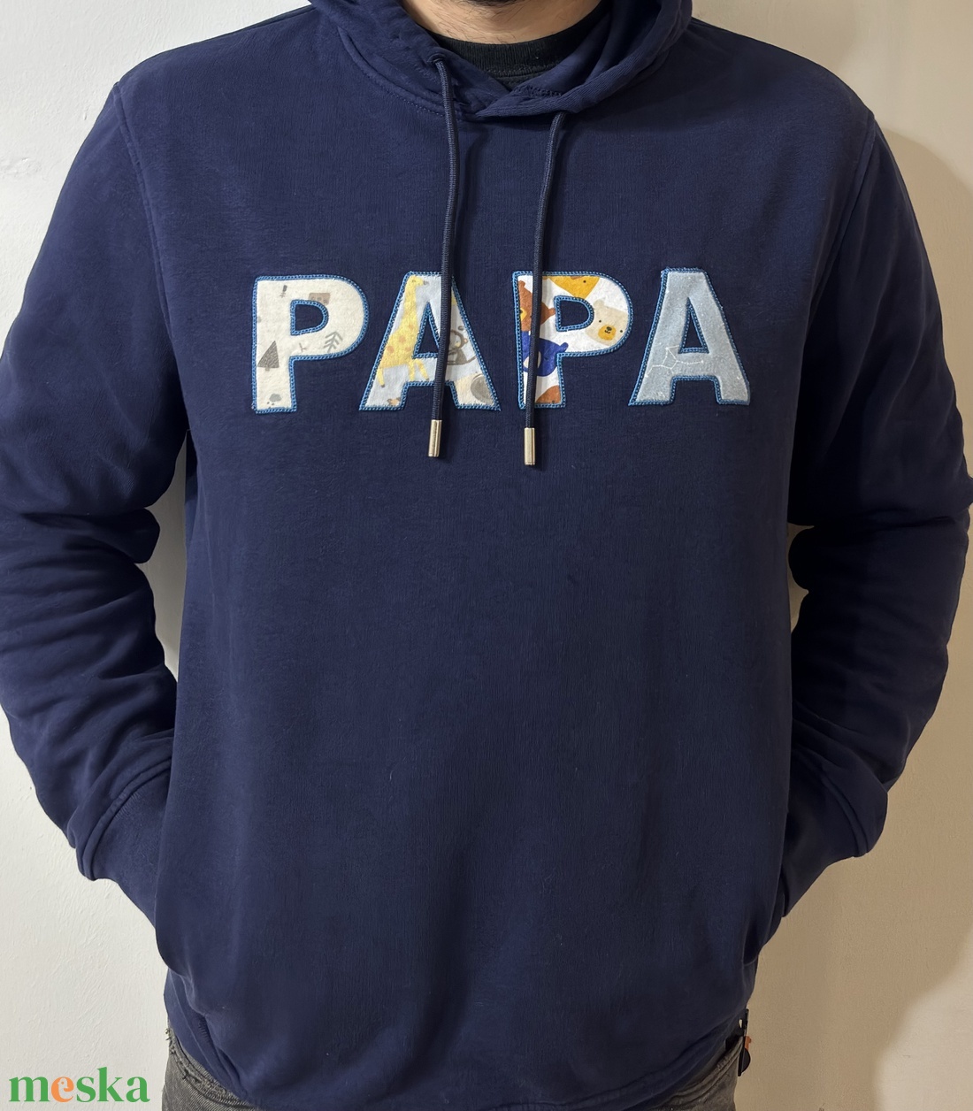 PAPA Emlékőrző pulcsi  - ruha & divat - férfi ruha - férfi pulóver - Meska.hu