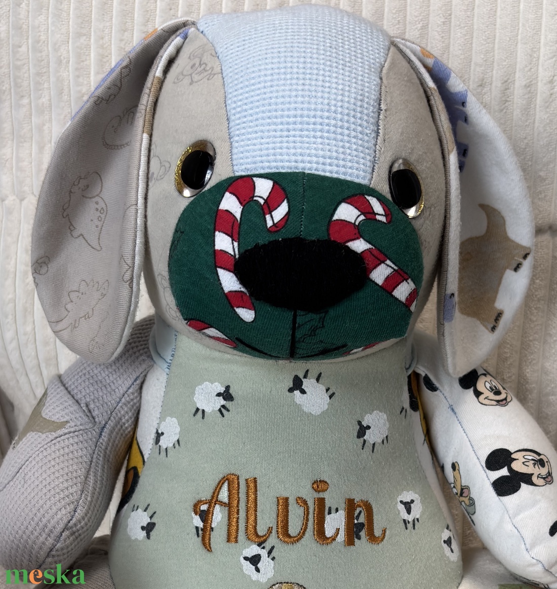 Emlékőrző plüss kutyus - játék & sport - plüssállat & játékfigura - kutya - Meska.hu