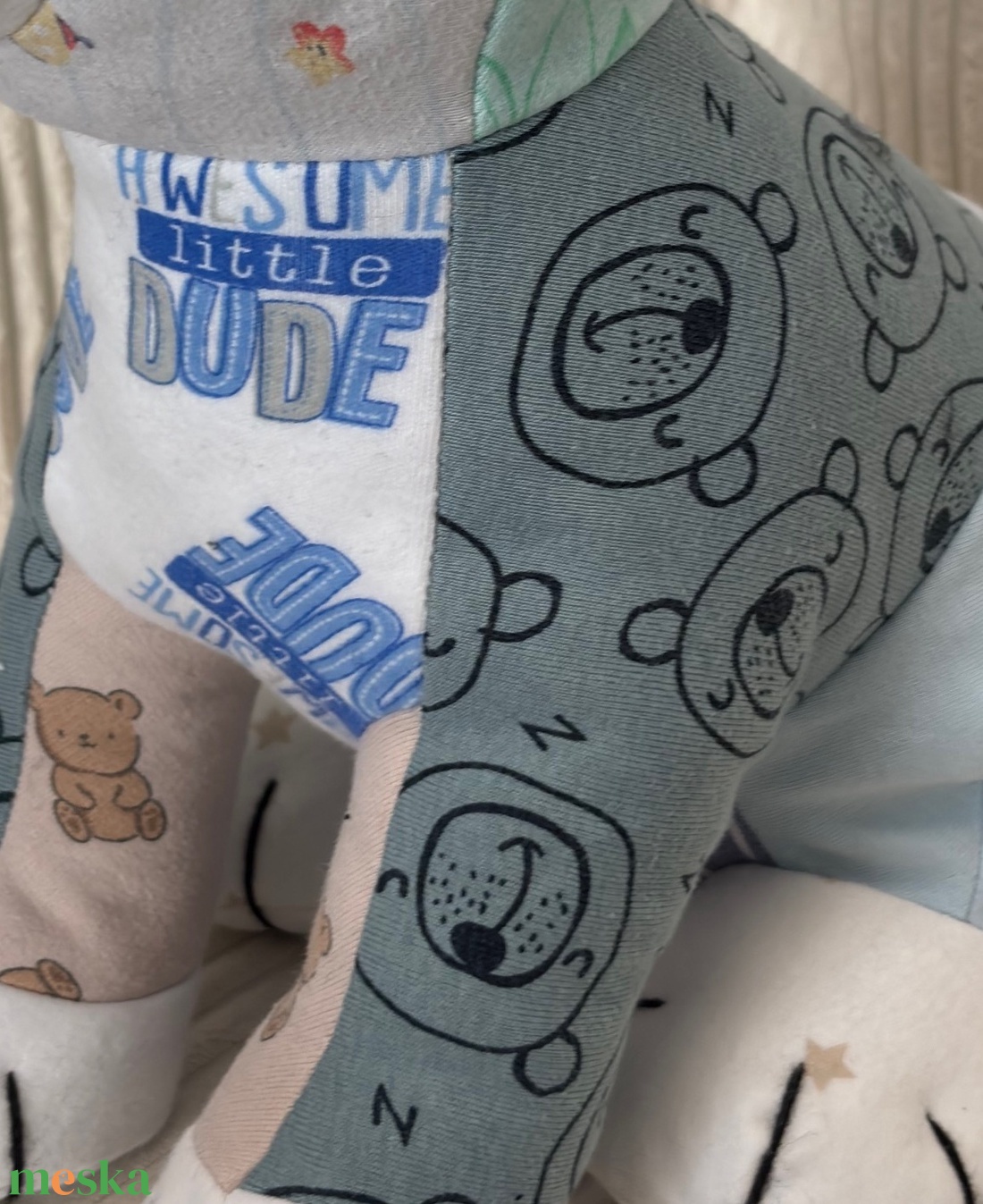 Emlékőrző plüss cica - játék & sport - plüssállat & játékfigura - cica - Meska.hu