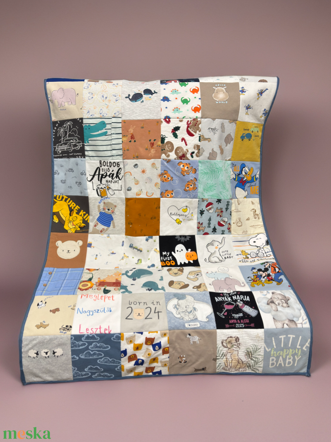 Emlékőrző takaró - otthon & életmód - babaszoba, gyerekszoba - babatakaró, gyerek pléd - Meska.hu