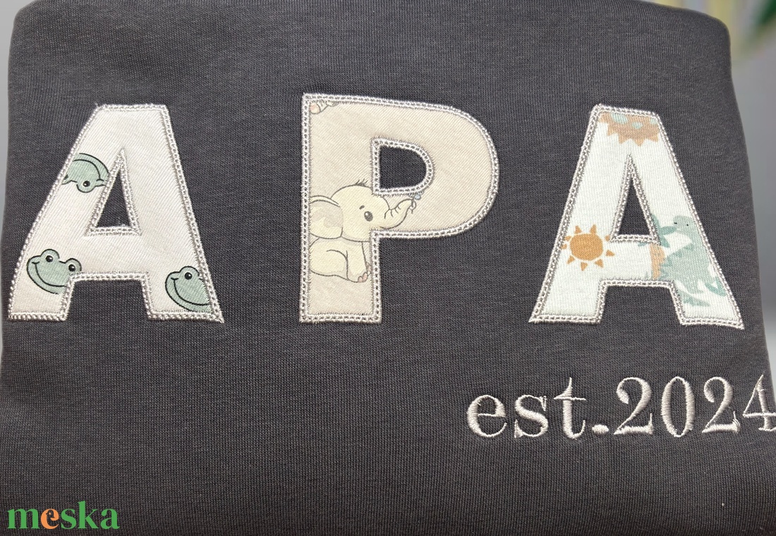 APA Emlékőrző pulcsi  - ruha & divat - férfi ruha - férfi pulóver - Meska.hu