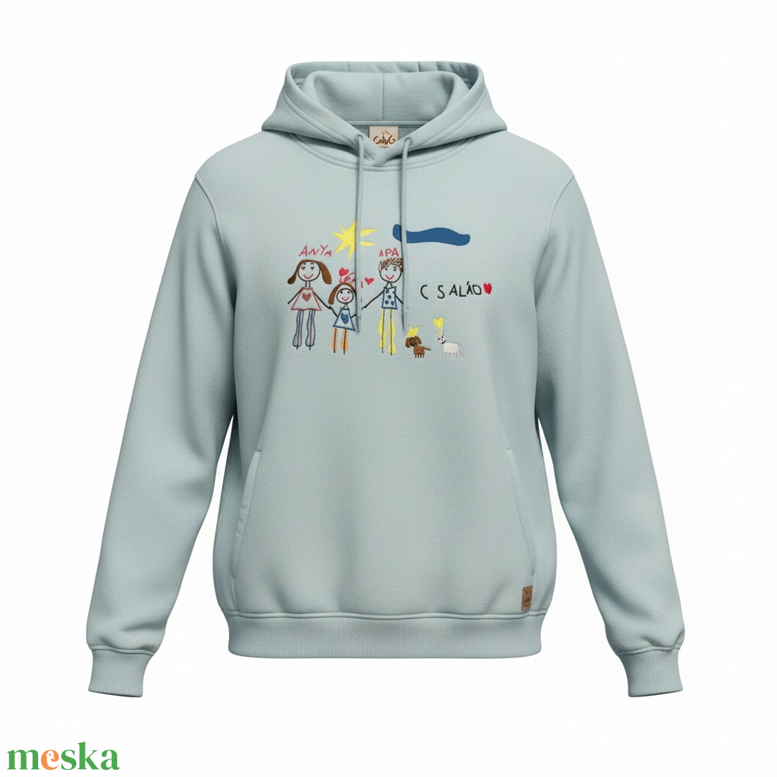 Emlékőrző pulcsi-saját rajzos - ruha & divat - férfi ruha - férfi pulóver - Meska.hu