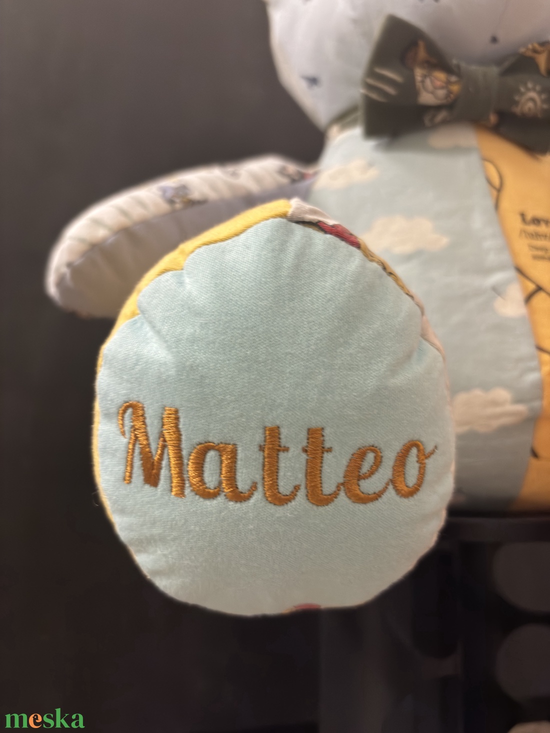 Emlékőrző plüss maci - játék & sport - plüssállat & játékfigura - kutya - Meska.hu