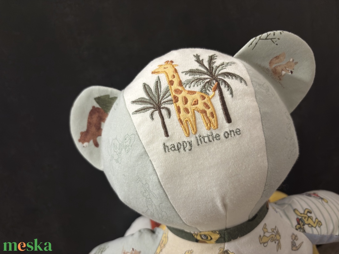 Emlékőrző plüss maci - játék & sport - plüssállat & játékfigura - kutya - Meska.hu