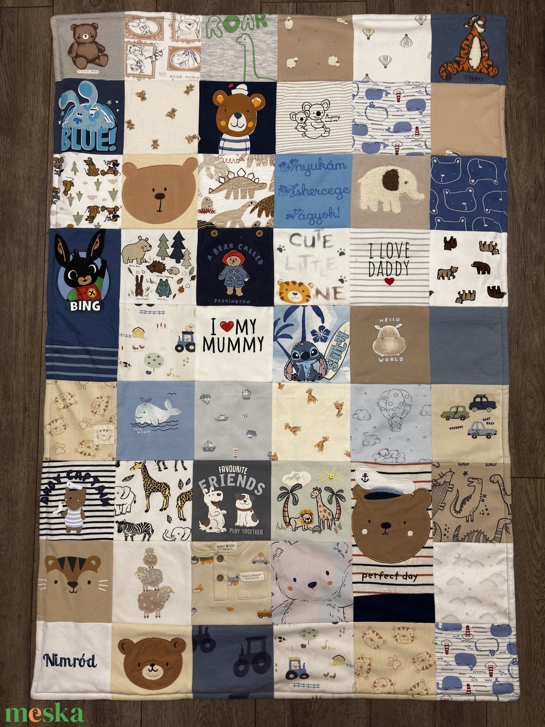 Emlékőrző takaró - baba - mama - baba ágynemű - babatakaró, gyerek pléd - Meska.hu