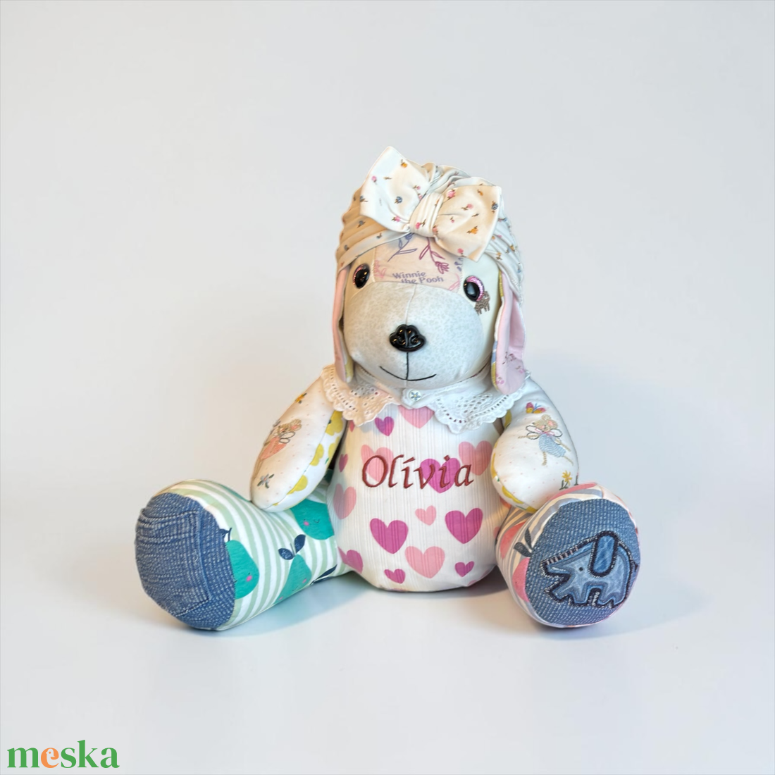 Emlékőrző plüss kutyus - játék & sport - plüssállat & játékfigura - kutya - Meska.hu