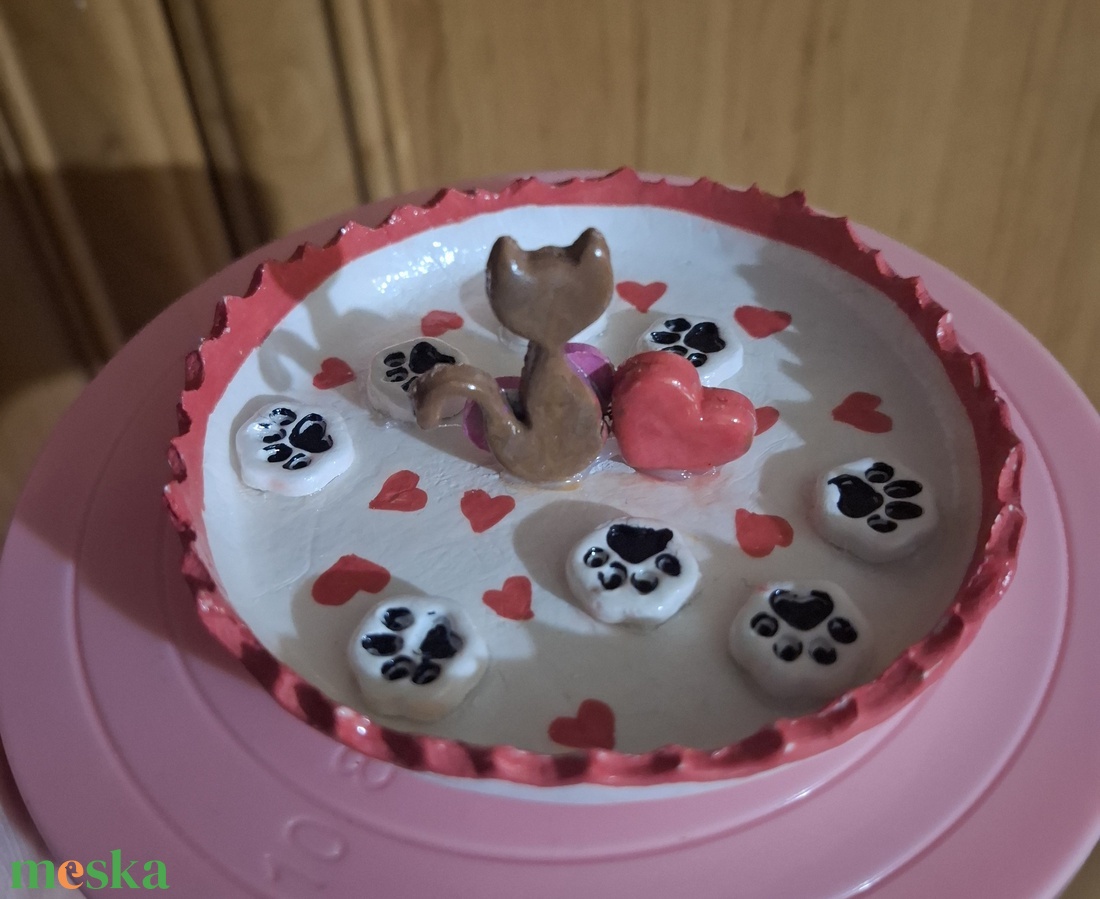 ���Cicás ékszertartó tálka��� - ékszer - ékszertartó - ékszertartó tál - Meska.hu