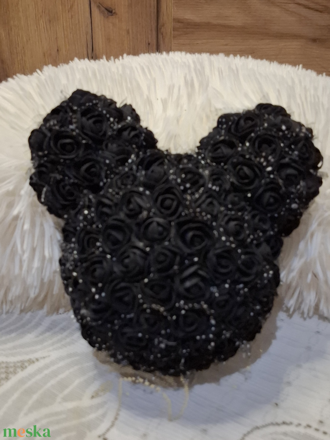 �Mickey egér fej� - otthon & életmód - virágdekoráció - virágok - virágcsokor - Meska.hu