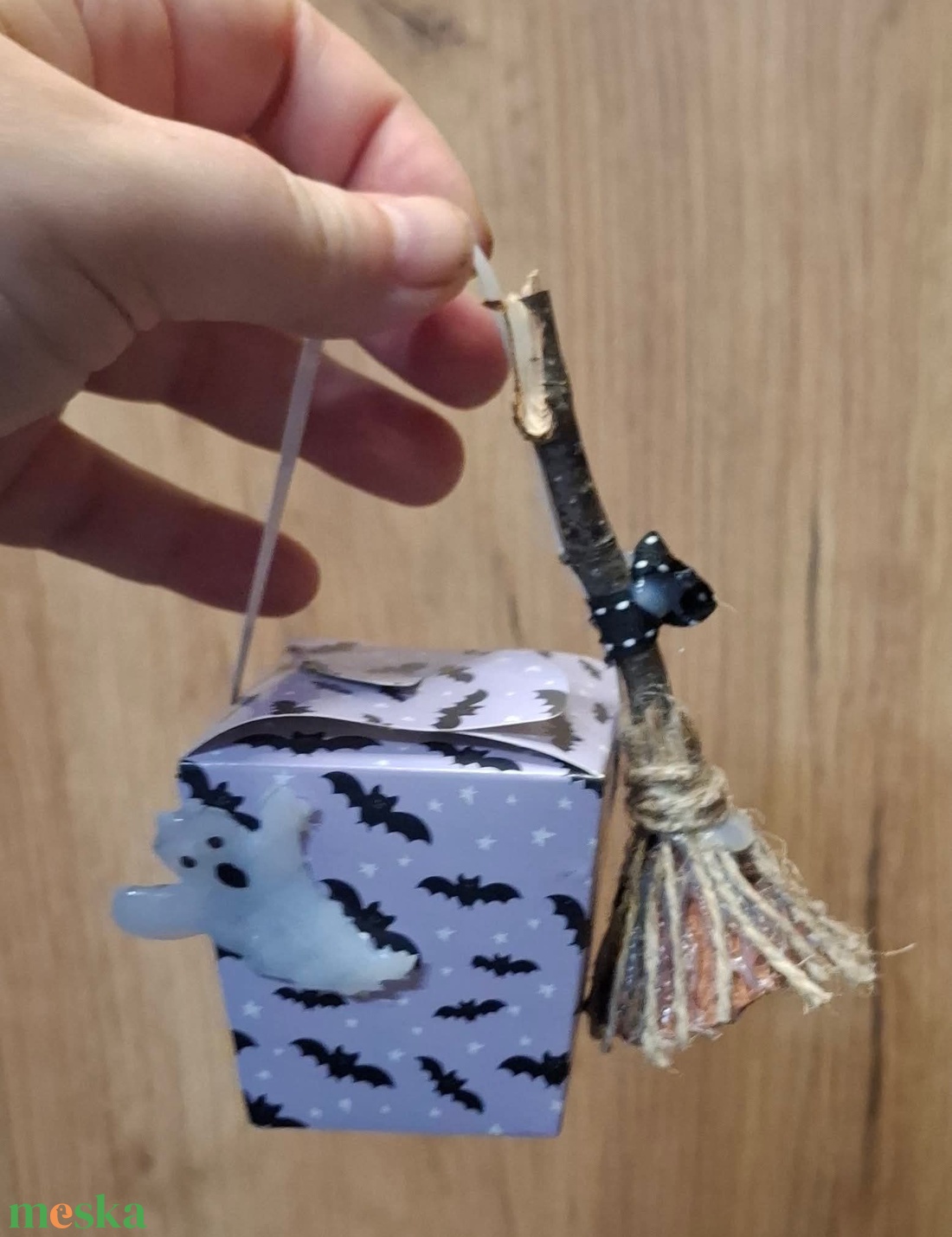 ���Halloweeni meglepi dobozkák��� - otthon & életmód - dekoráció - asztal és polc dekoráció - díszdoboz - Meska.hu