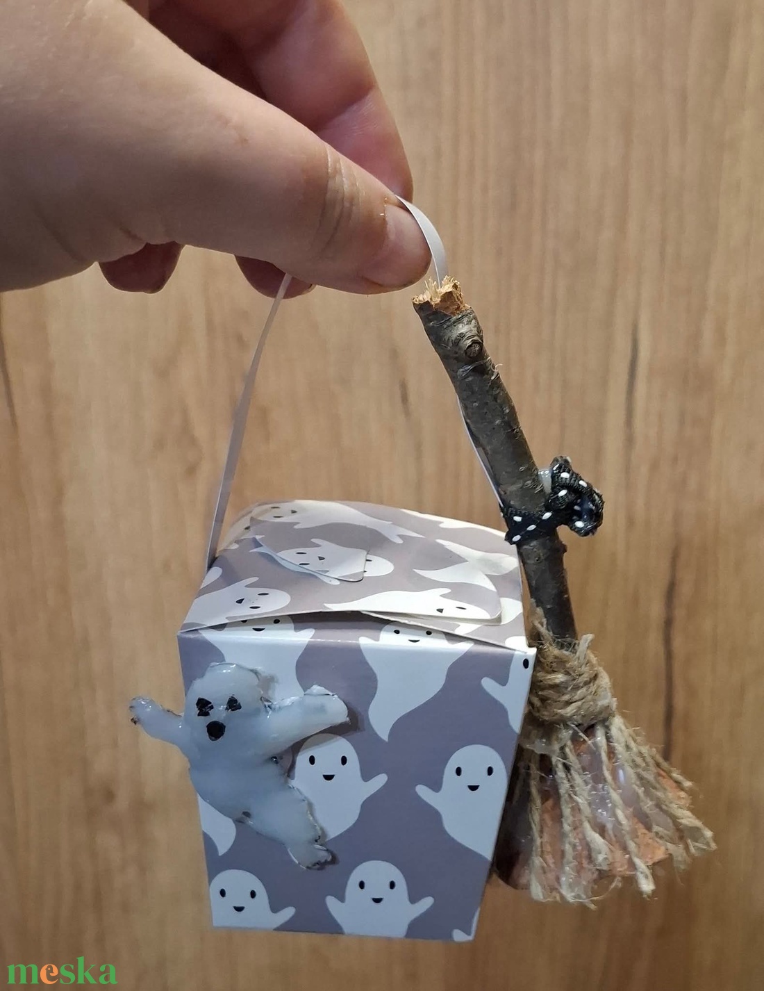 ���Halloweeni meglepi dobozkák��� - otthon & életmód - dekoráció - asztal és polc dekoráció - díszdoboz - Meska.hu