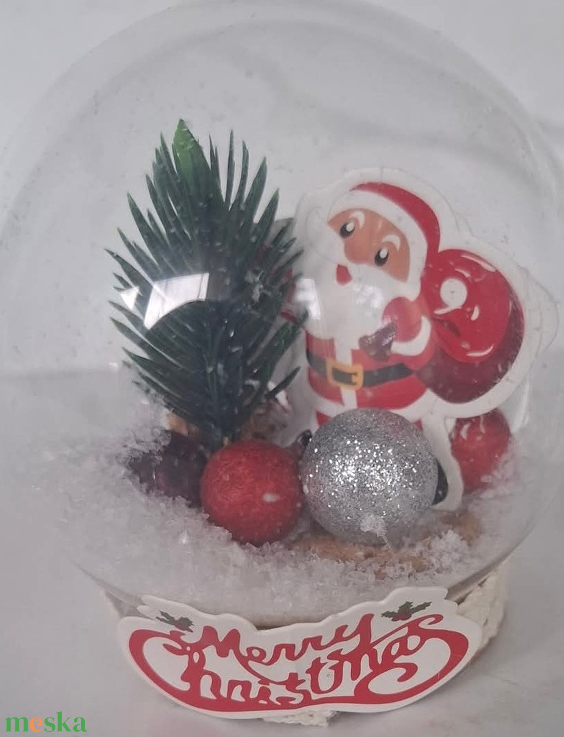 �Hógömbök� - karácsony - karácsonyi lakásdekoráció - karácsonyi lakásdíszek - Meska.hu