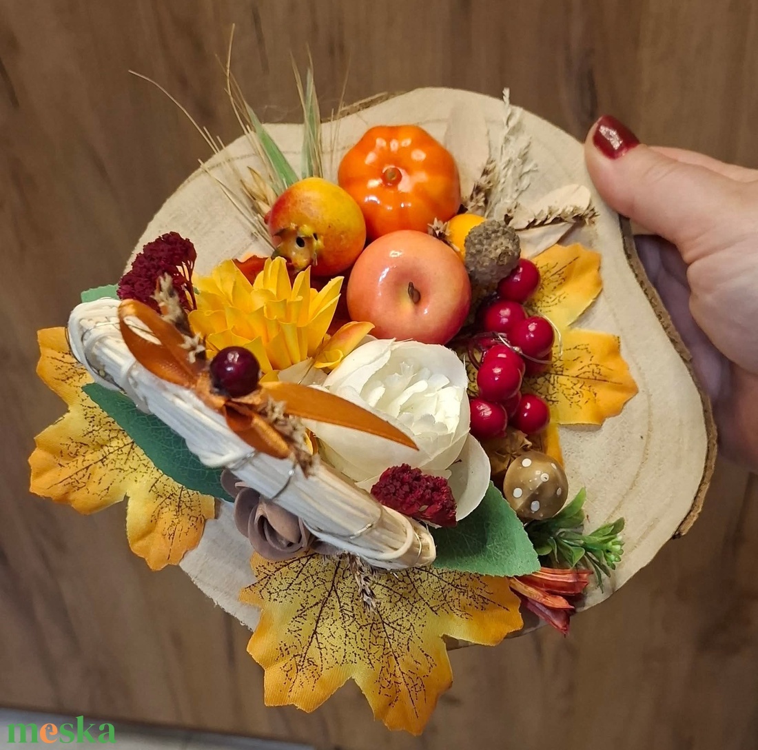 ����Őszi Ledes asztaldísz���� - otthon & életmód - dekoráció - asztal és polc dekoráció - asztaldísz - Meska.hu