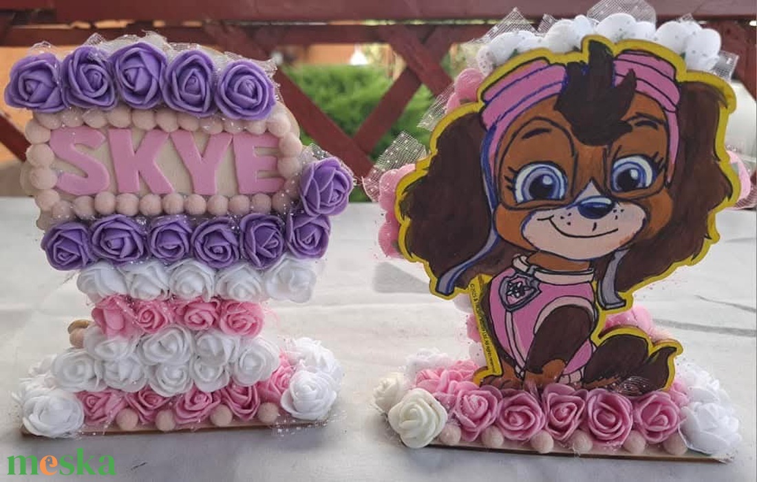 Mancsőrjárat SKye asztaldísz - otthon & életmód - dekoráció - asztal és polc dekoráció - asztaldísz - Meska.hu