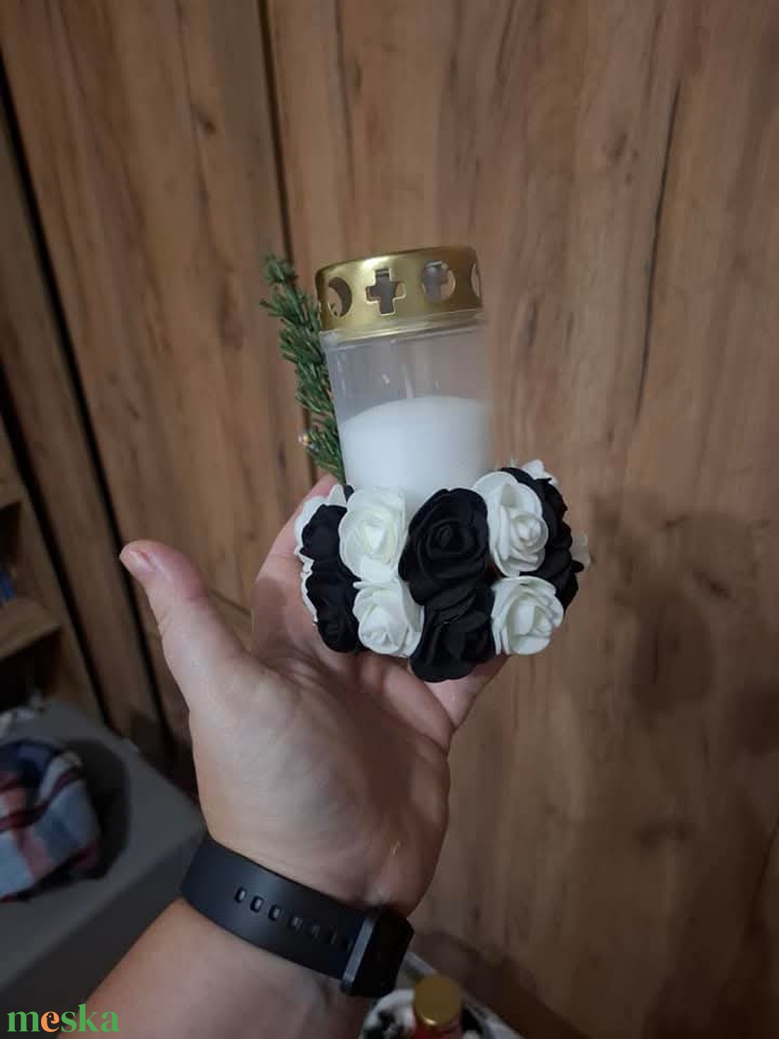 Kegyeleti díszek - otthon & életmód - vallás - temetkezési tárgy - sírdísz, kegyeleti dísz - Meska.hu