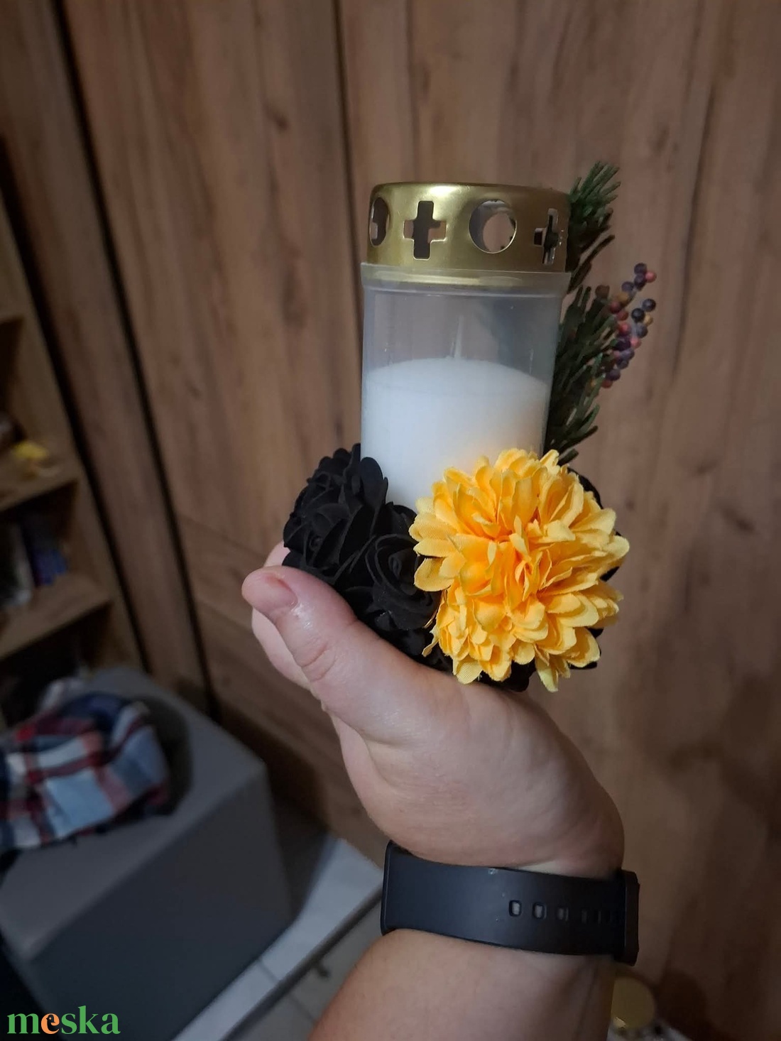 Kegyeleti díszek - otthon & életmód - vallás - temetkezési tárgy - sírdísz, kegyeleti dísz - Meska.hu