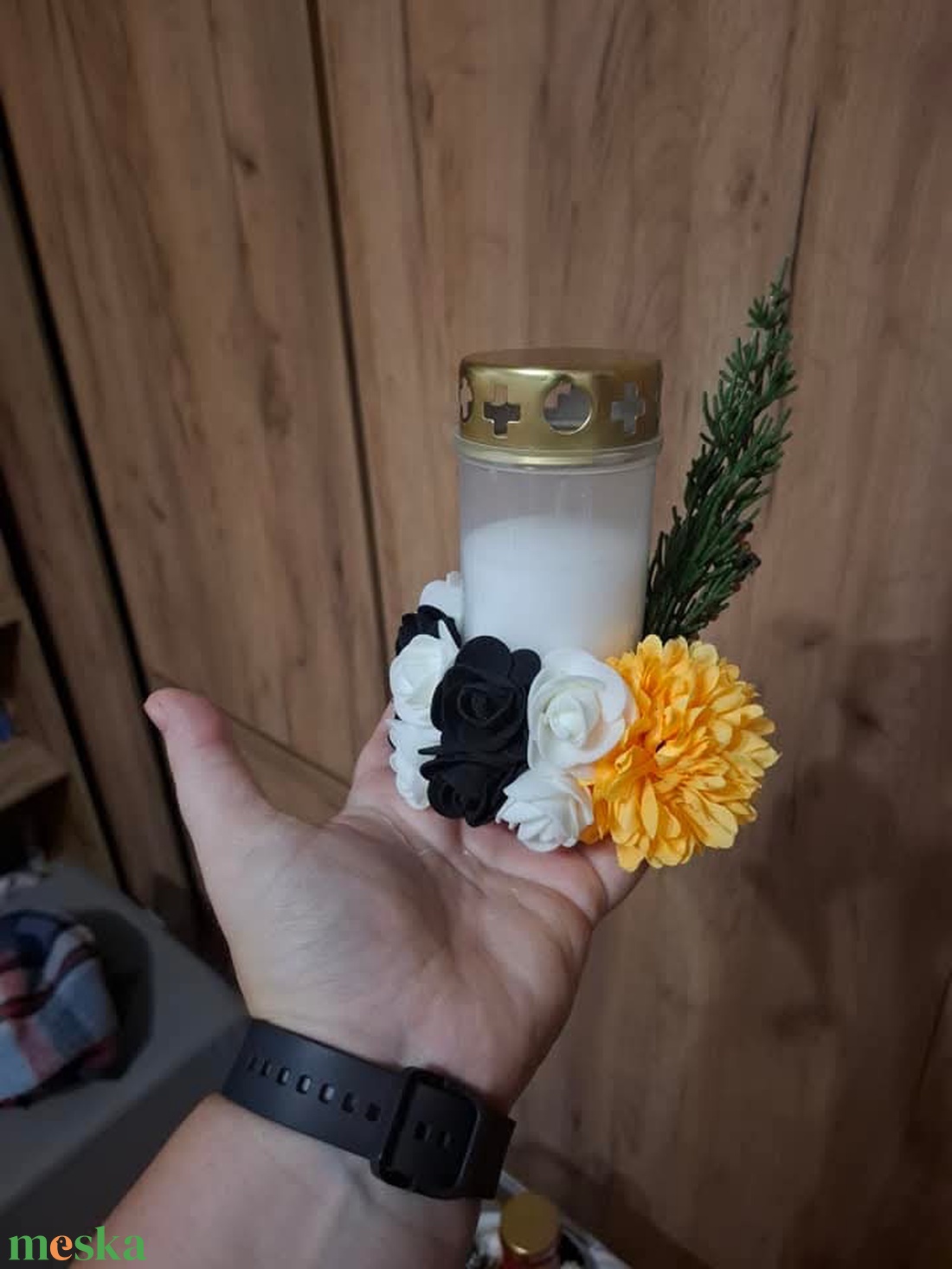 Kegyeleti díszek - otthon & életmód - vallás - temetkezési tárgy - sírdísz, kegyeleti dísz - Meska.hu