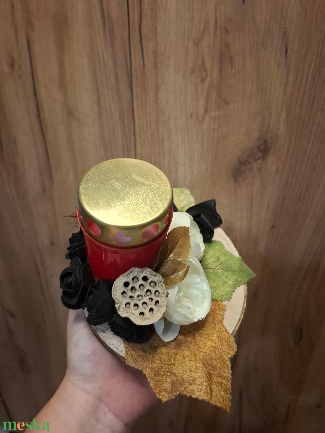 Kegyeleti dísz, sírdísz - otthon & életmód - vallás - temetkezési tárgy - sírdísz, kegyeleti dísz - Meska.hu