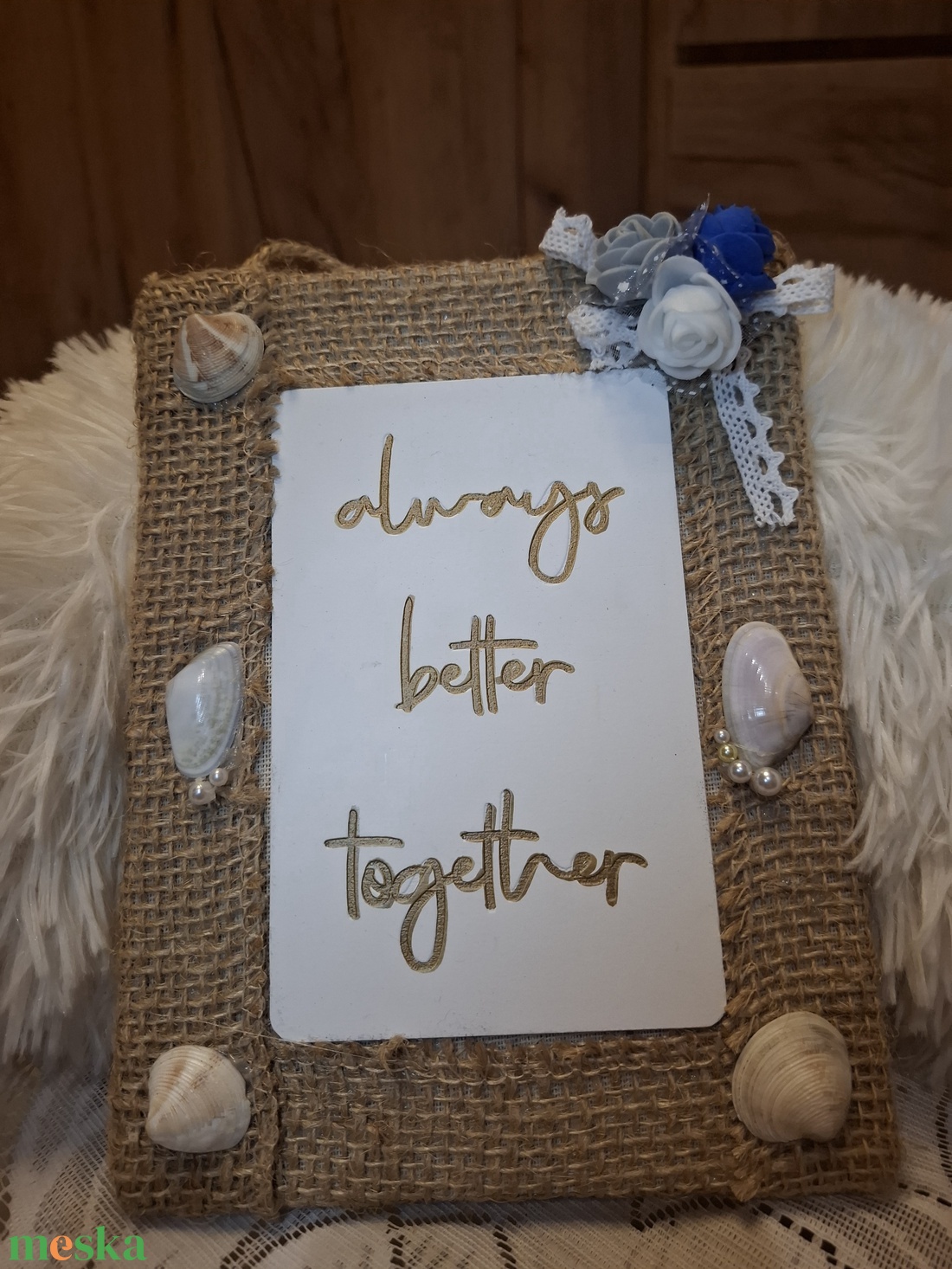 Nyári hangulatú falikép - otthon & életmód - dekoráció - kép & falikép - képkeret - Meska.hu