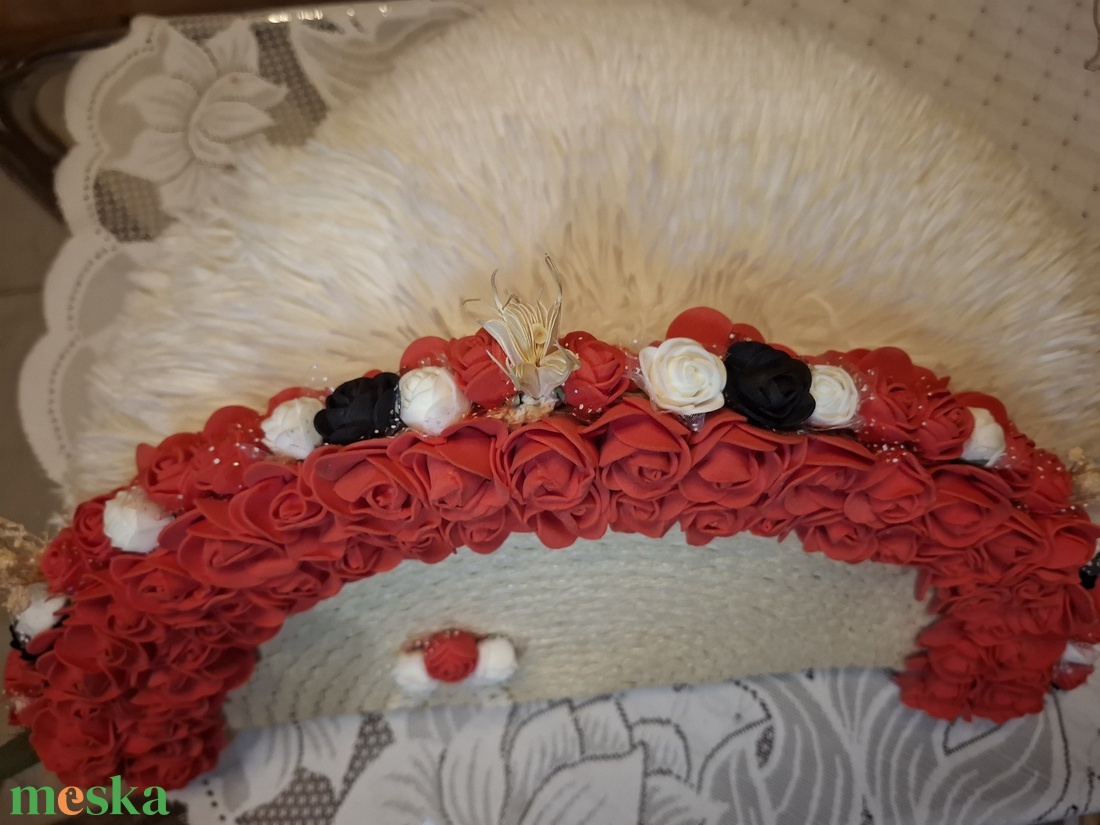 Legyező - otthon & életmód - virágdekoráció - virágdíszek - asztali virágdísz - Meska.hu