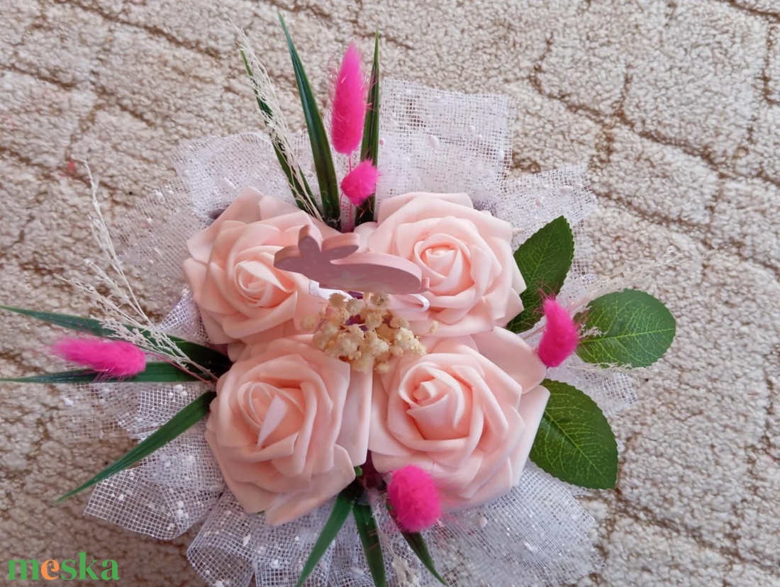 Egyedi Húsvéti virágbox - otthon & életmód - dekoráció - húsvéti asztaldíszek - Meska.hu