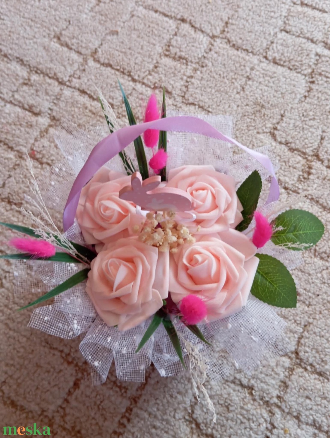 Egyedi Húsvéti virágbox - otthon & életmód - dekoráció - húsvéti asztaldíszek - Meska.hu