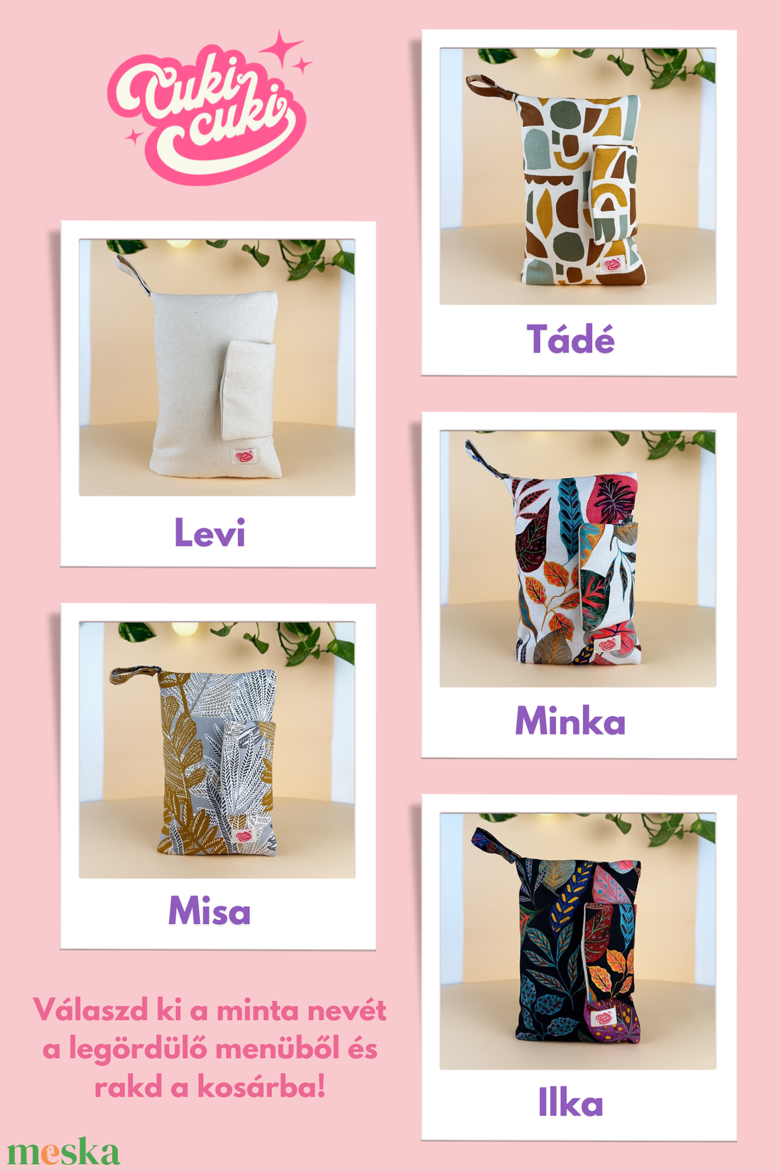 Mini utazó szett - színvariáció a legördülőben - táska & tok - pelenkatáska - pelenkatartó tok - Meska.hu