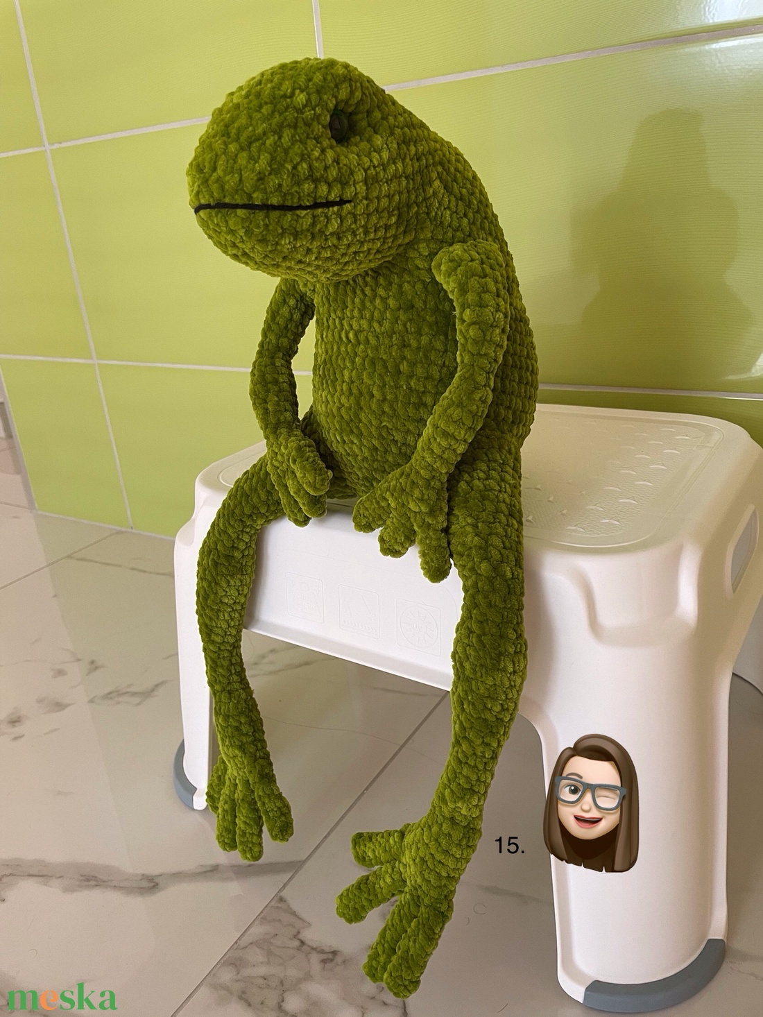 Zöldi a cuki béka - játék & sport - plüssállat & játékfigura - béka - Meska.hu Zöldi a cuki béka - játék & sport - plüssállat & játékfigura - béka - Meska.hu