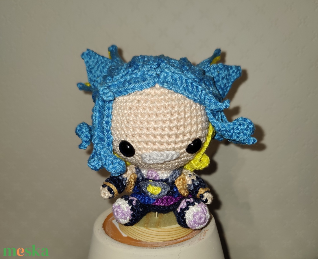Neon amigurumi - játék & sport - plüssállat & játékfigura - más figura - Meska.hu Neon amigurumi - játék & sport - plüssállat & játékfigura - más figura - Meska.hu