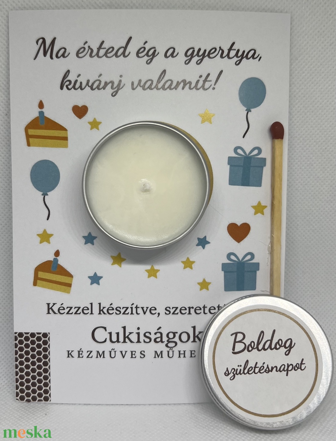 Születésnapi mini ajándékgyertya - otthon & életmód - gyertya, illat, aroma - gyertya - Meska.hu Születésnapi mini ajándékgyertya - otthon & életmód - gyertya, illat, aroma - gyertya - Meska.hu