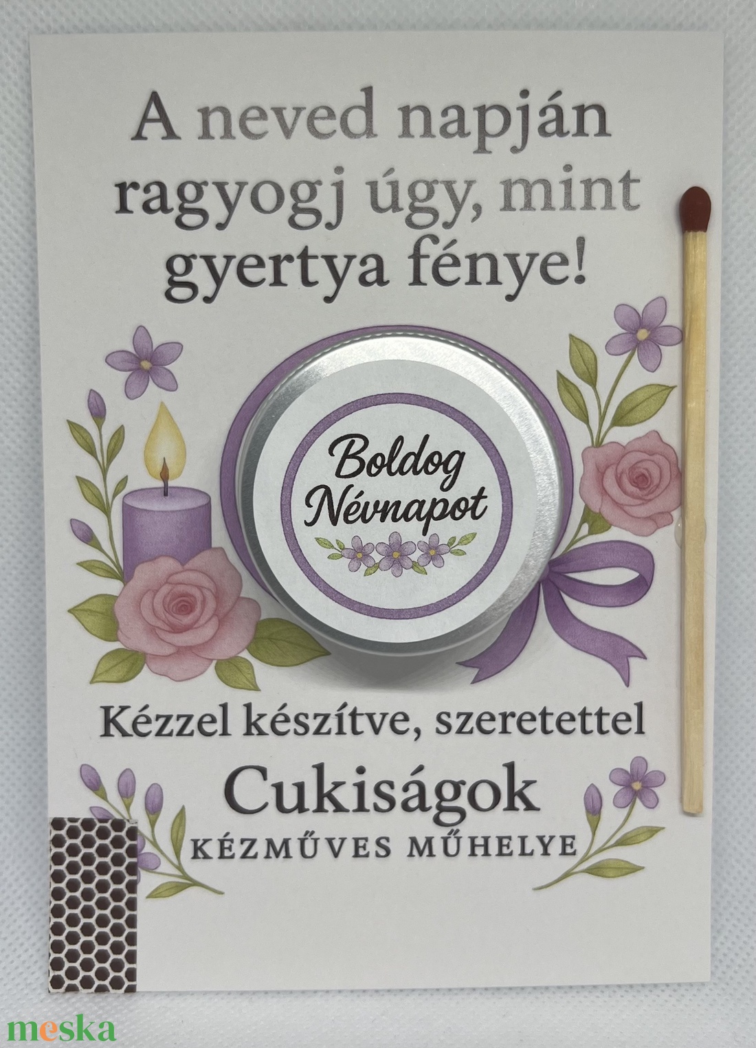 Boldog Névnapot ajándékgyertya - otthon & életmód - gyertya, illat, aroma - gyertya - Meska.hu Boldog Névnapot ajándékgyertya - otthon & életmód - gyertya, illat, aroma - gyertya - Meska.hu