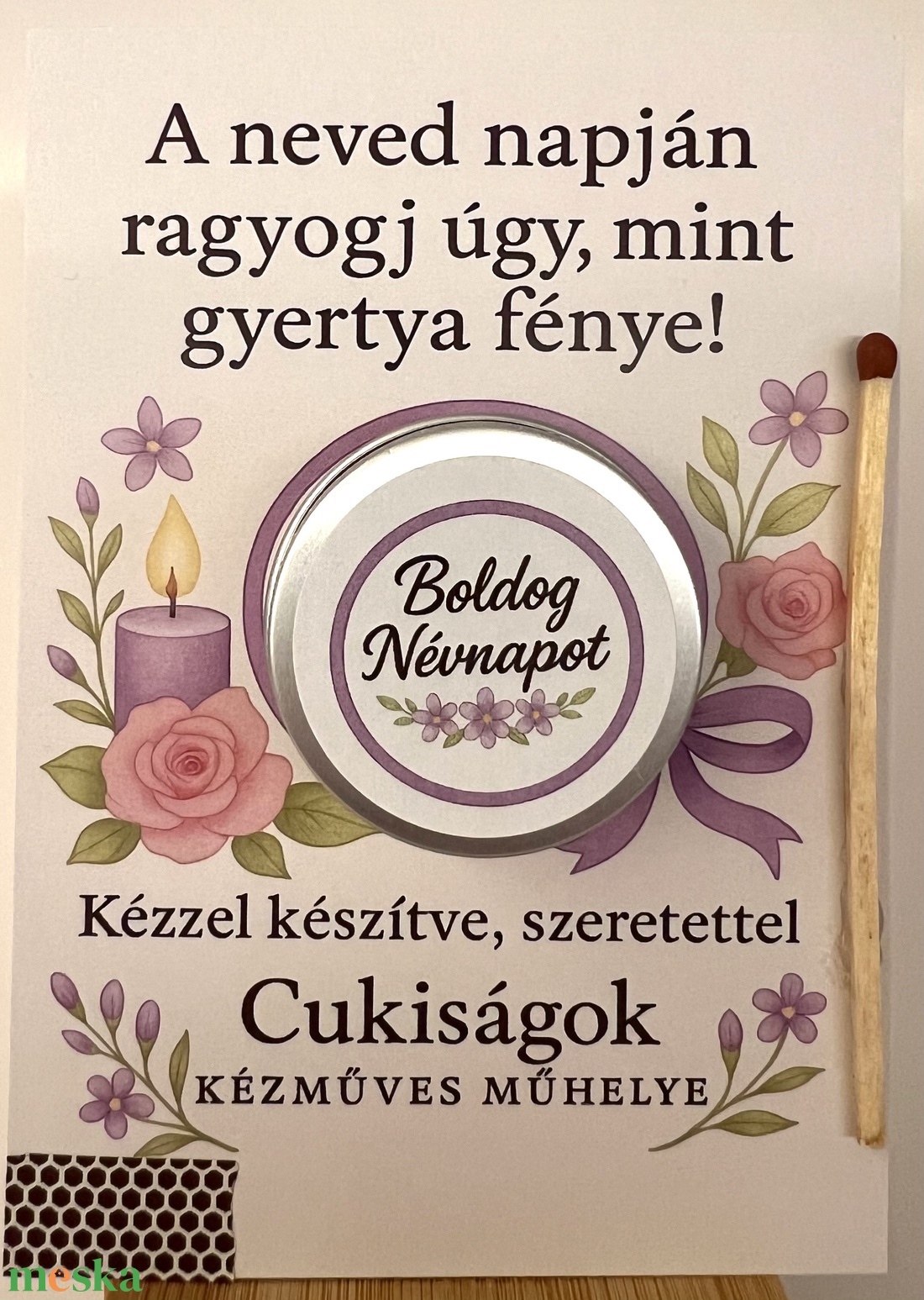 Boldog Névnapot ajándékgyertya - otthon & életmód - gyertya, illat, aroma - gyertya - Meska.hu Boldog Névnapot ajándékgyertya - otthon & életmód - gyertya, illat, aroma - gyertya - Meska.hu