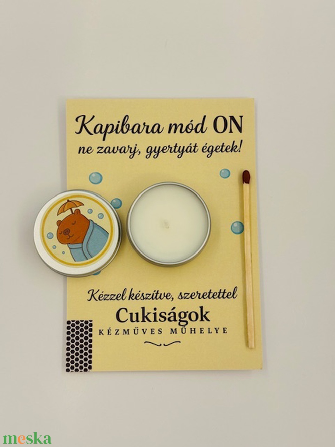 Relax ajándékgyertya - otthon & életmód - gyertya, illat, aroma - gyertya - Meska.hu